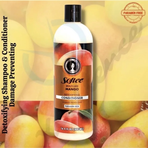 Softee Hair 222 Softee Brazilian Mango Shampoo Conditioner